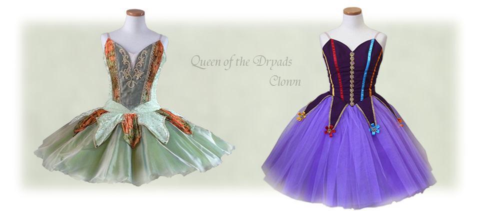 レンタル バレエ衣装 森の女王 クラウン 道化
